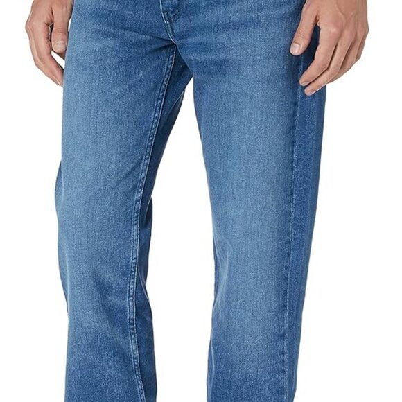 Men's Levi's 514‎ Straight Flex Fit White Denim Jeans Sz.29W/32L Preppy Classic - Picture 3 of 13